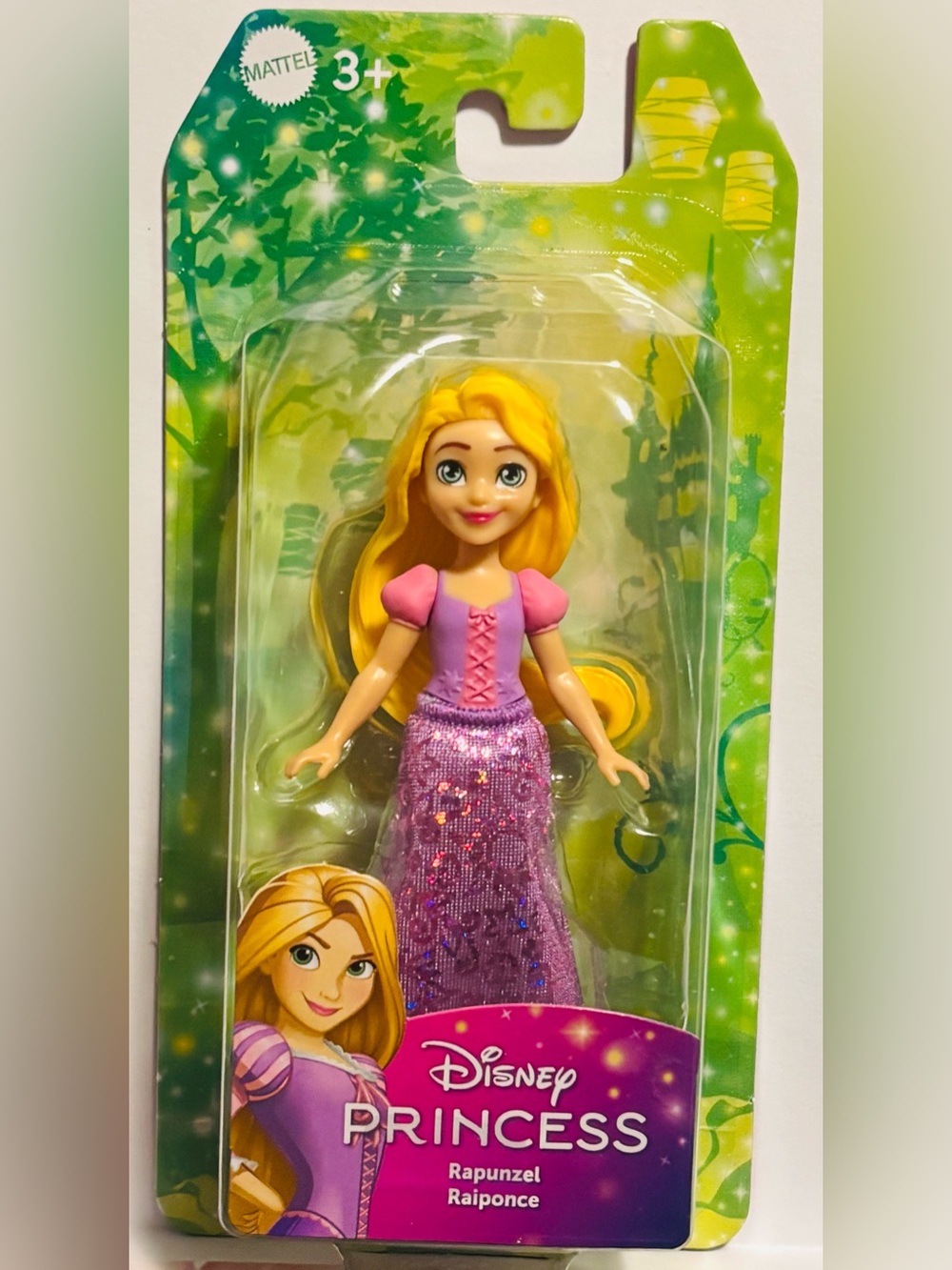 Disney Princess Posable 3.5” Doll - Rapunzel